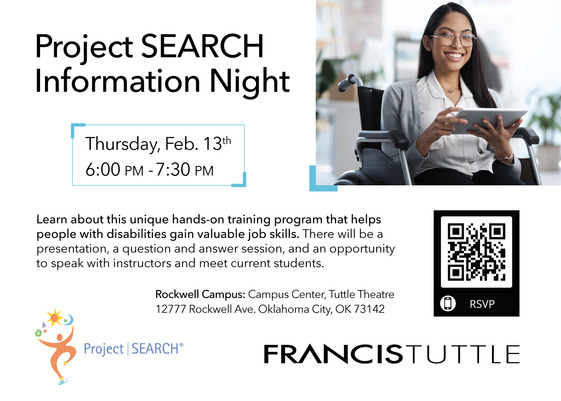 Project SEARCH Information Night, details in paragraph below