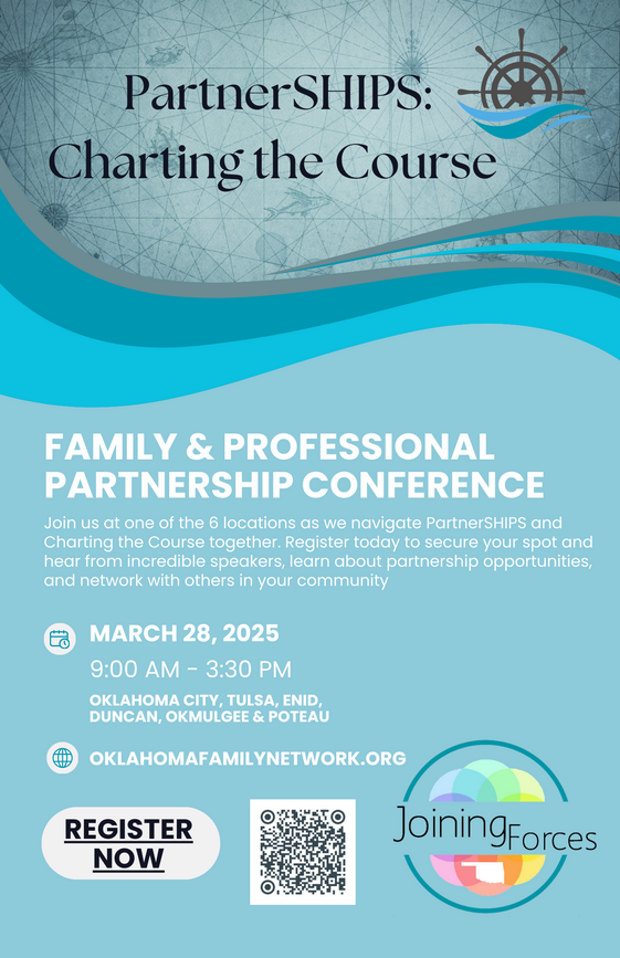 flyer, PartnerSHIPS: Charting the Course, details in paragraph below