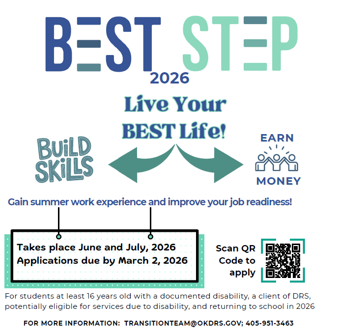 flyer, BEST STEP 2026 Application is Open, details in paragraph below