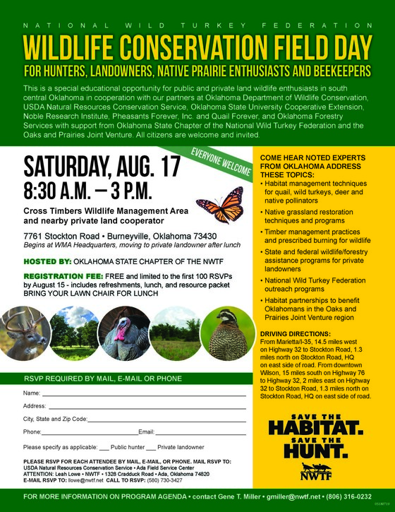 NWTF 81719 Wildlife Conservation Field Day