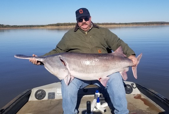 Keystone Lake Paddlefish Dock