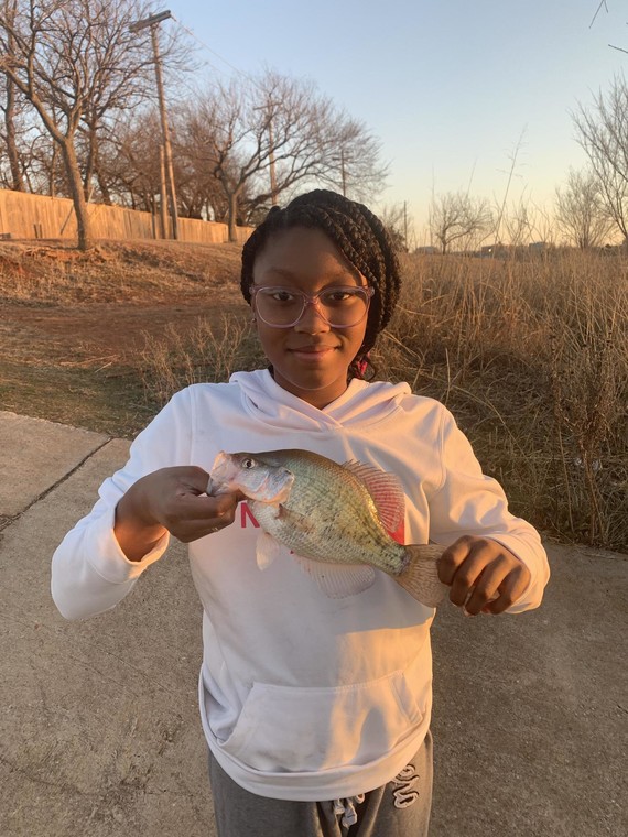 Tati Taylor White Crappie Oklahoma County