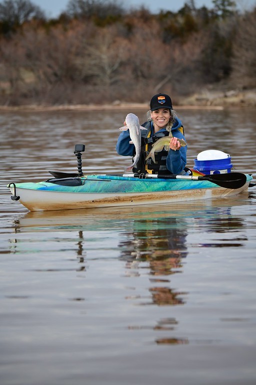 Jug fishing from Kayak