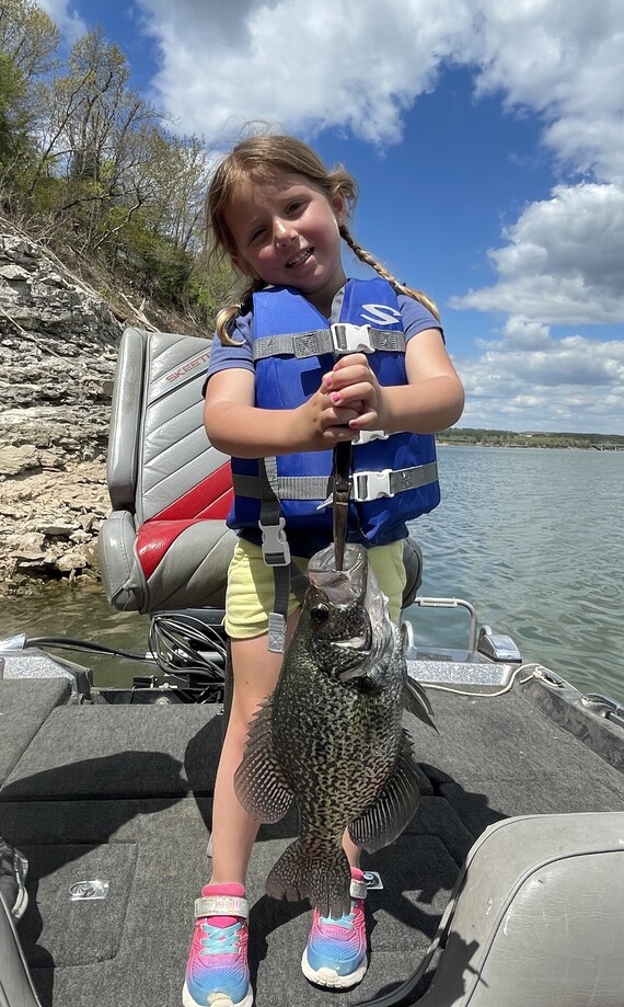 Riley Garrett Black Crappie The Dock