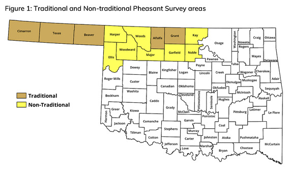 survey counties pheasant