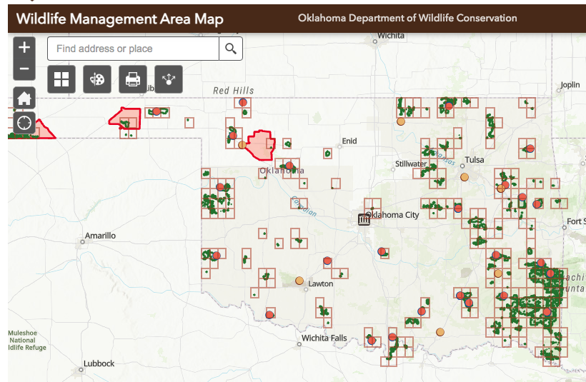 public lands map