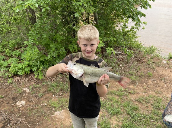 Largemouth bass River