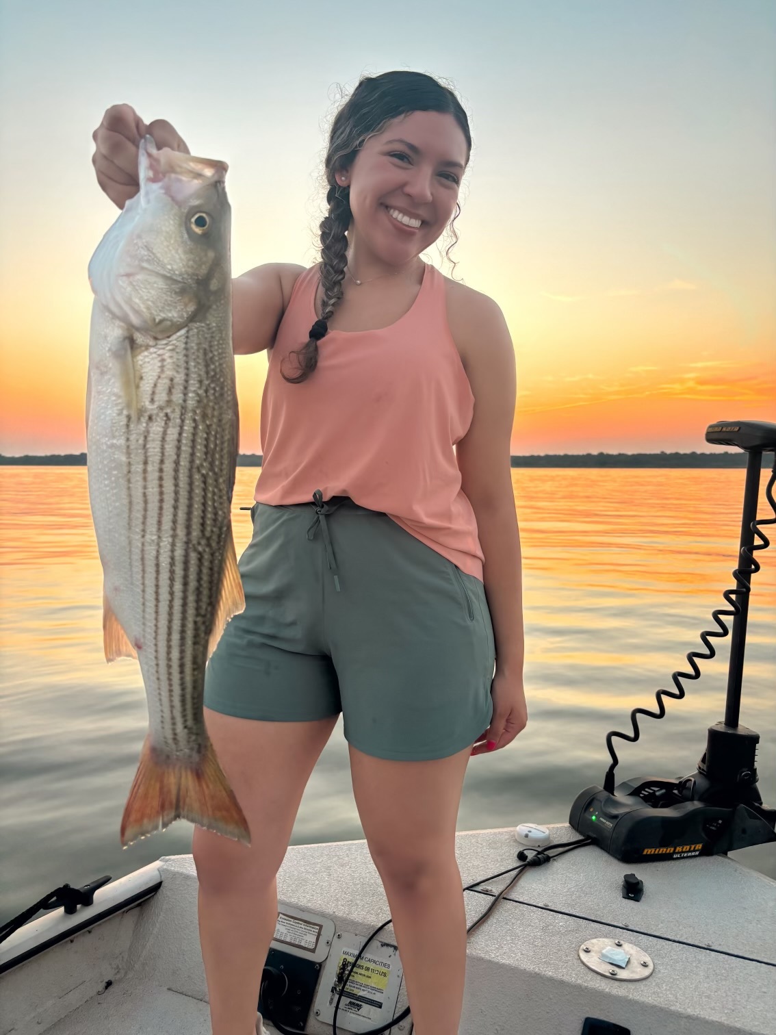Deborah Torres Texoma Striped Bass