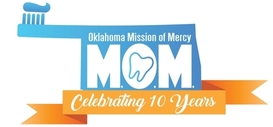 OkMOM 10th Anniversary Logo