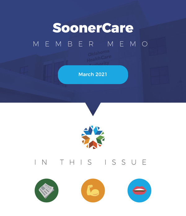 SoonerCare Member Memo - March 2021