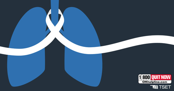 Healthy lung graphic