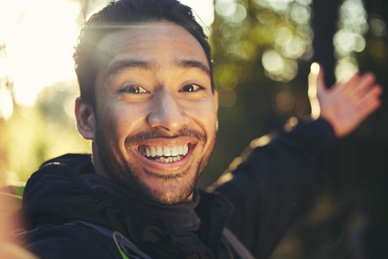 Photo of a smiling man