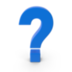 Question mark graphic
