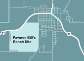 Pawnee Bill Ranch map