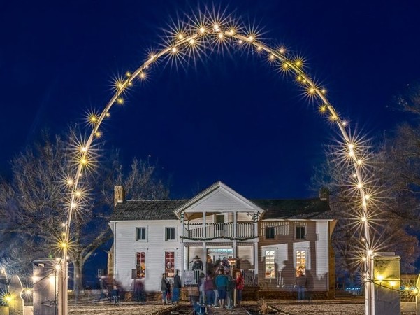 Will Rogers Birthplace Ranch Christmas Lights