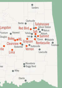 OHS All Black Towns Map