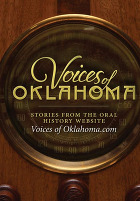 Voices of Oklahoma logo across a vintage radio dial