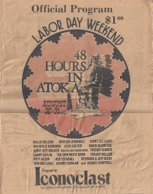 48 Hours in Atoka vintage program cover from August 30–31, 1975