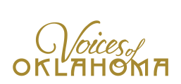 Voices of Oklahoma gold logo