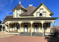 The Glidewell House in Humphrey Heritage Village at the Cherokee Strip Regional Heritage Center