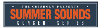 A poster for the Summer Sounds concert series with the McKedy Family Band pictured. The Chisholm logo is a part of the graphic.