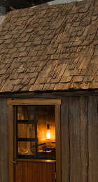 1889er cabin at the Oklahoma Territorial Museum