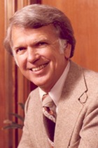 Oklahoma Governor George Nigh posing for a portrait