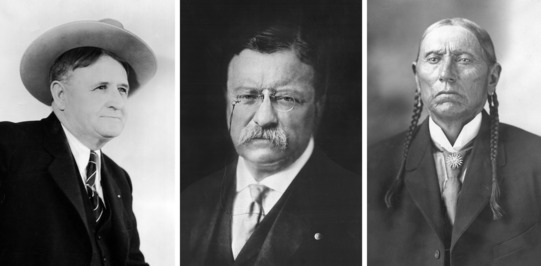 Jack Abernathy, Theodore Roosevelt, and Quanah Parker
