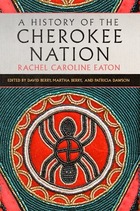 A History of the Cherokee Nation book cover with Native beading patterns