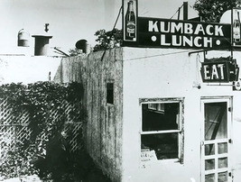 The Kumback Lunch cafe in Perry c. 1926