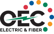 OEC Electric and Fiber logo