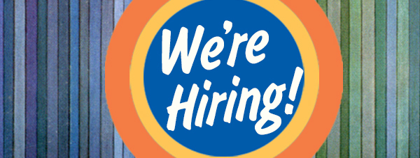 We're Hiring graphic