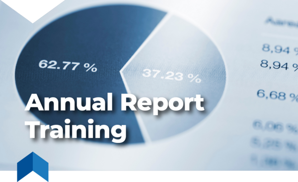 Annual Report Training for July