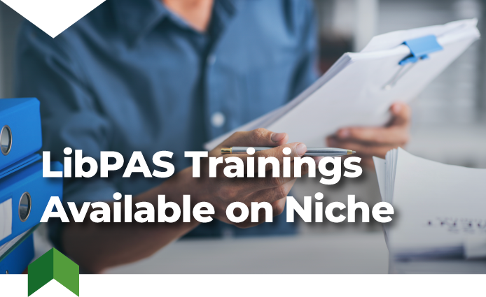 LibPAS Recorded Trainings Header