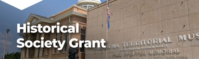 Oklahoma Historical Society Grant Program Header