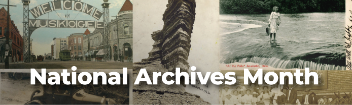 National State Archives Month header