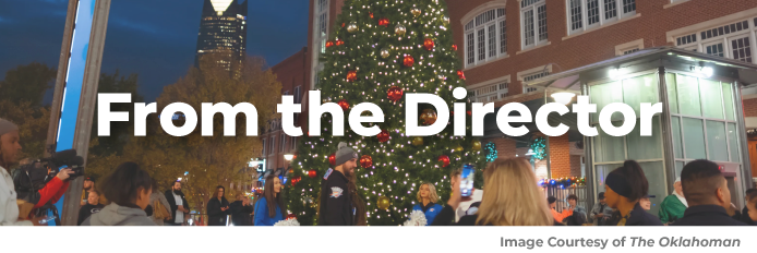 From the Director Header - Dec 25