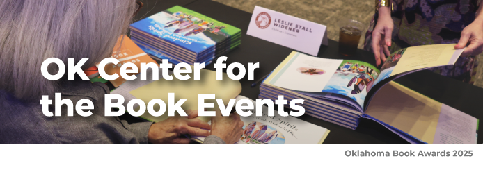 Oklahoma Center for the Book Events header - Dec 25