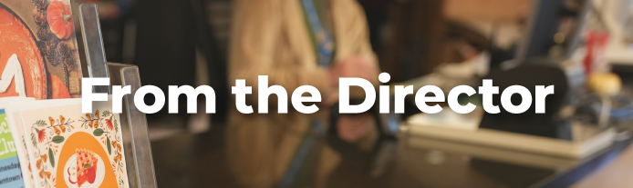 From the Director header - Feb 26