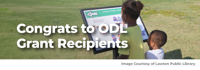 Congrats to ODL Grant Recipients header - Jan 26