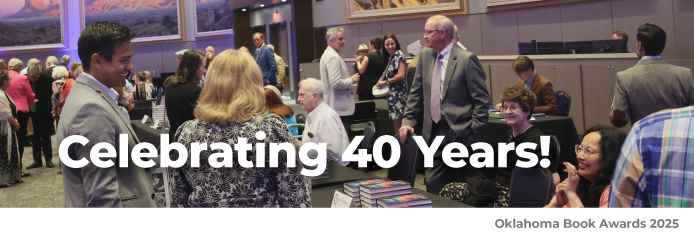 Oklahoma Center for the Book 40th Anniversary header