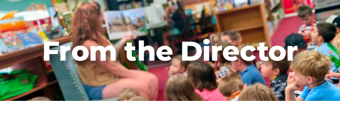 From the Director - September Director's Letter header