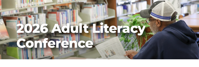 2026 Adult Literacy Conference header