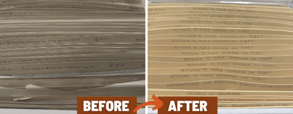 Haskell Files Before and After