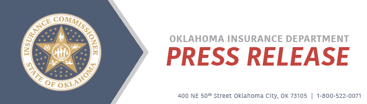 Oklahoma Insurance Department Press Release