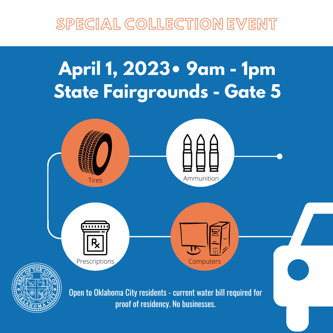 Special Collection Event tires computers ammo and meds illustrations