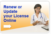 renew/update your license