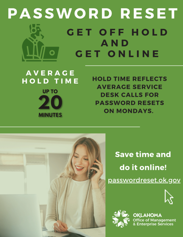 Get off hold and get online