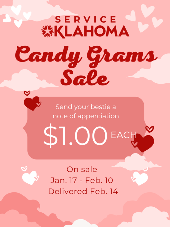 Candy Grams are on sale