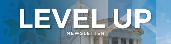 Level Up Newsletter header